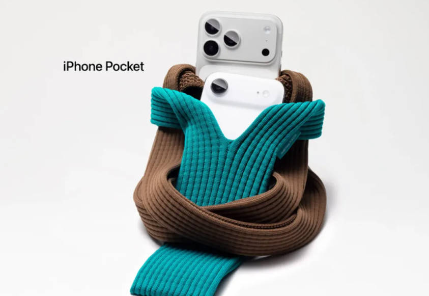 1299 元起！苹果联名三宅一生推出 iPhone Pocket，多色可选适配全机型